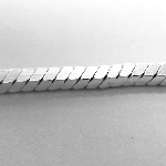 義大利製925銀方形蛇鍊(7吋)
